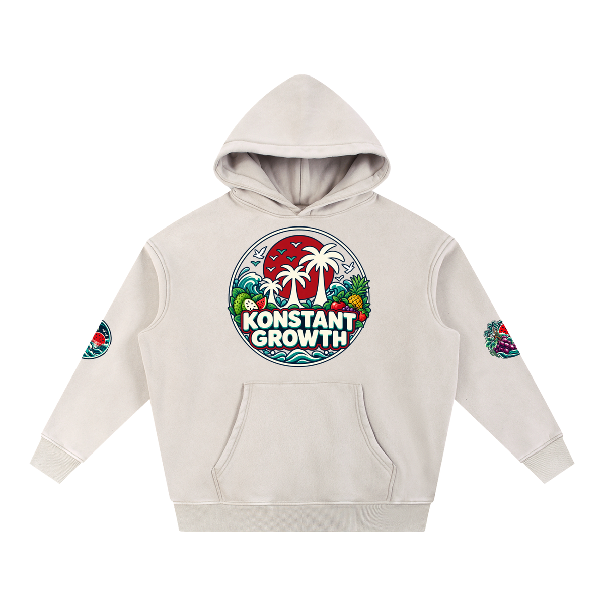 Snow Wash Fleece Oversize Hoodie ODMPOD