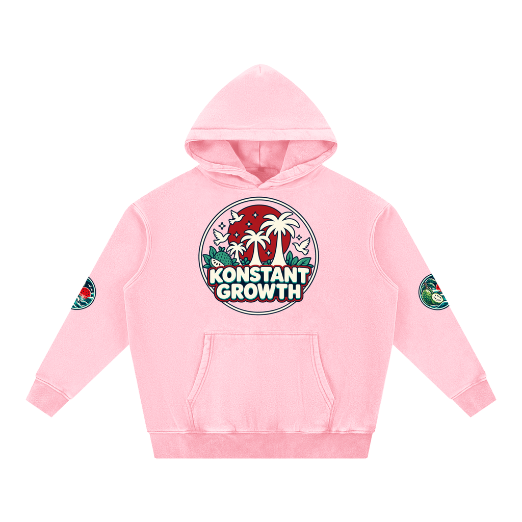 Snow Wash Fleece Oversize Hoodie ODMPOD