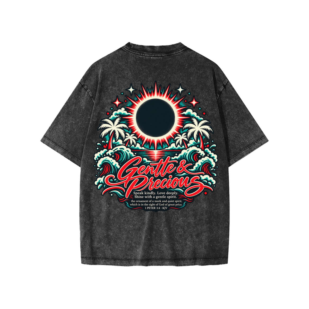 Snow Washed Kids' T-Shirt ODMPOD