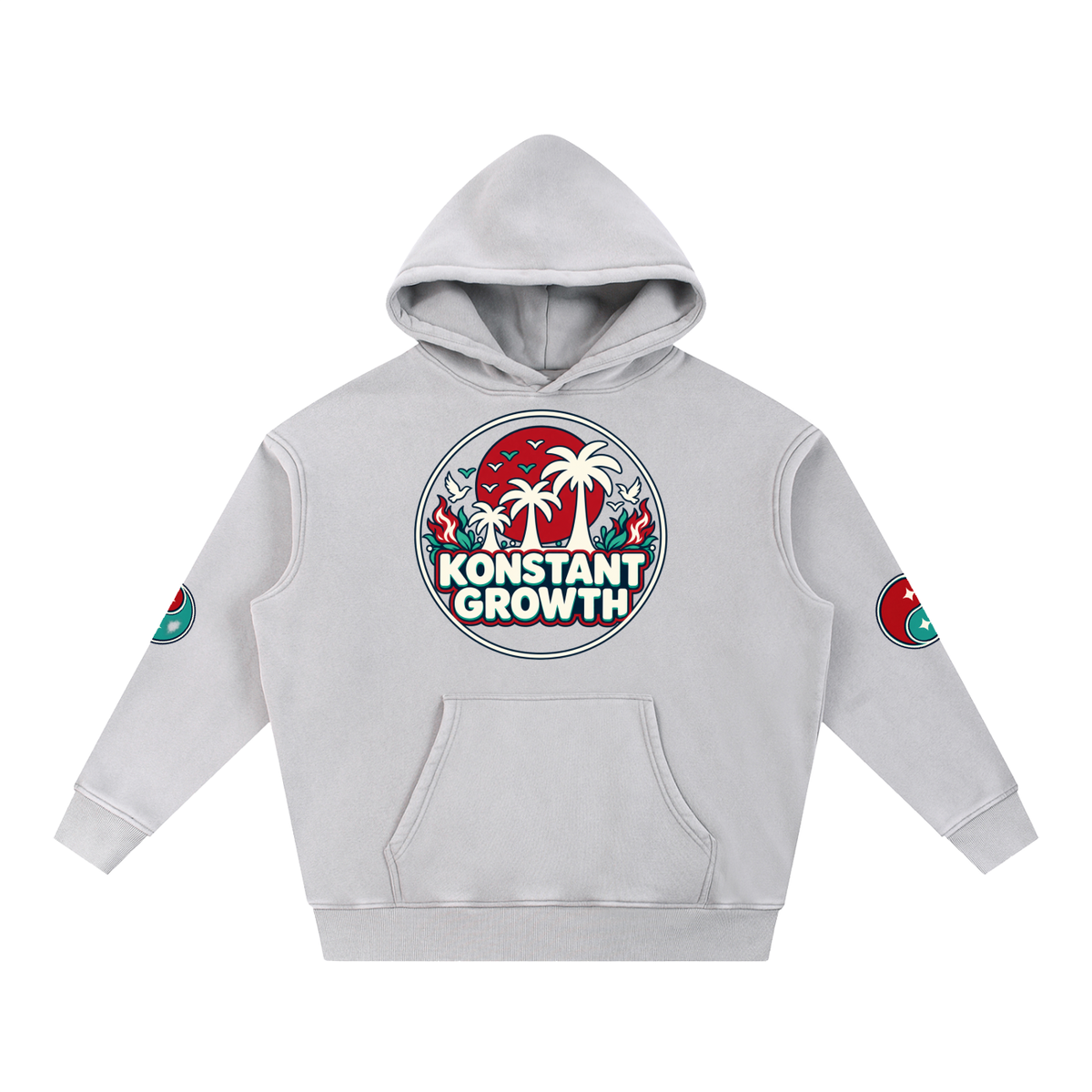 Snow Wash Fleece Oversize Hoodie ODMPOD