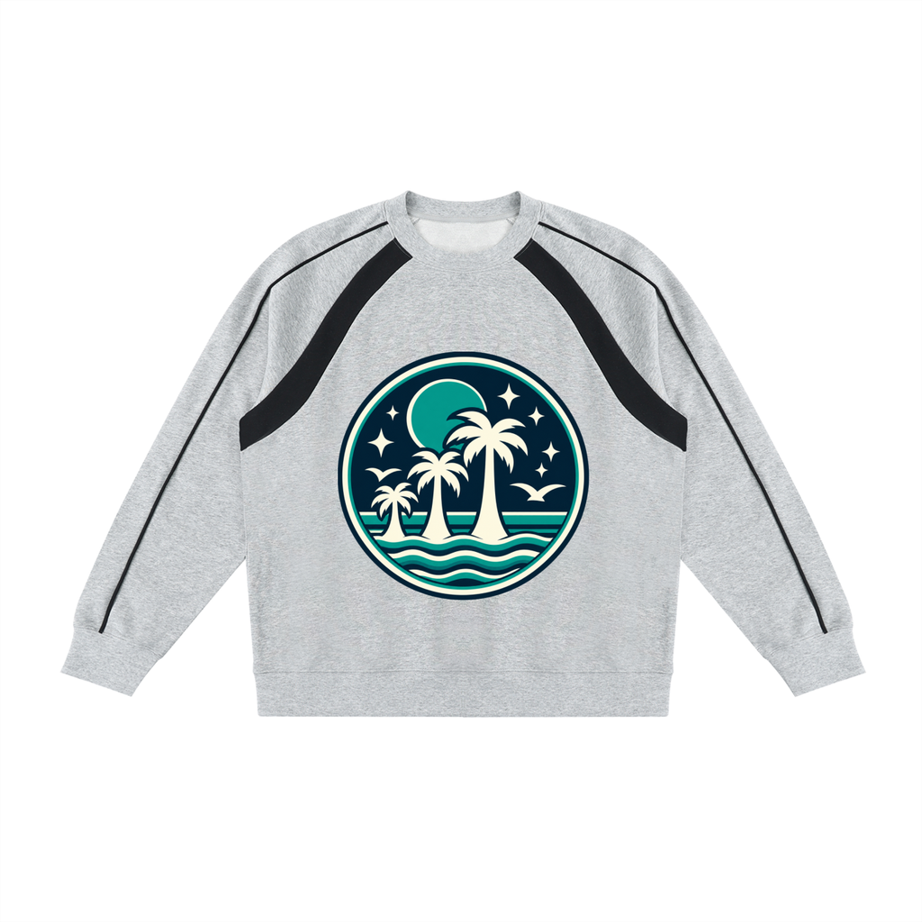 Unisex Color Block Crewneck Sweatshirt ODMPOD