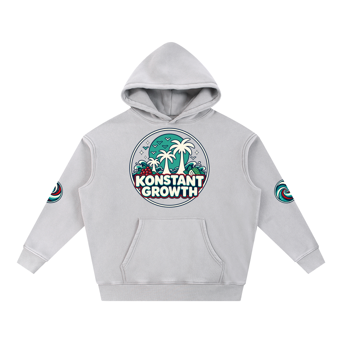 Snow Wash Fleece Oversize Hoodie ODMPOD