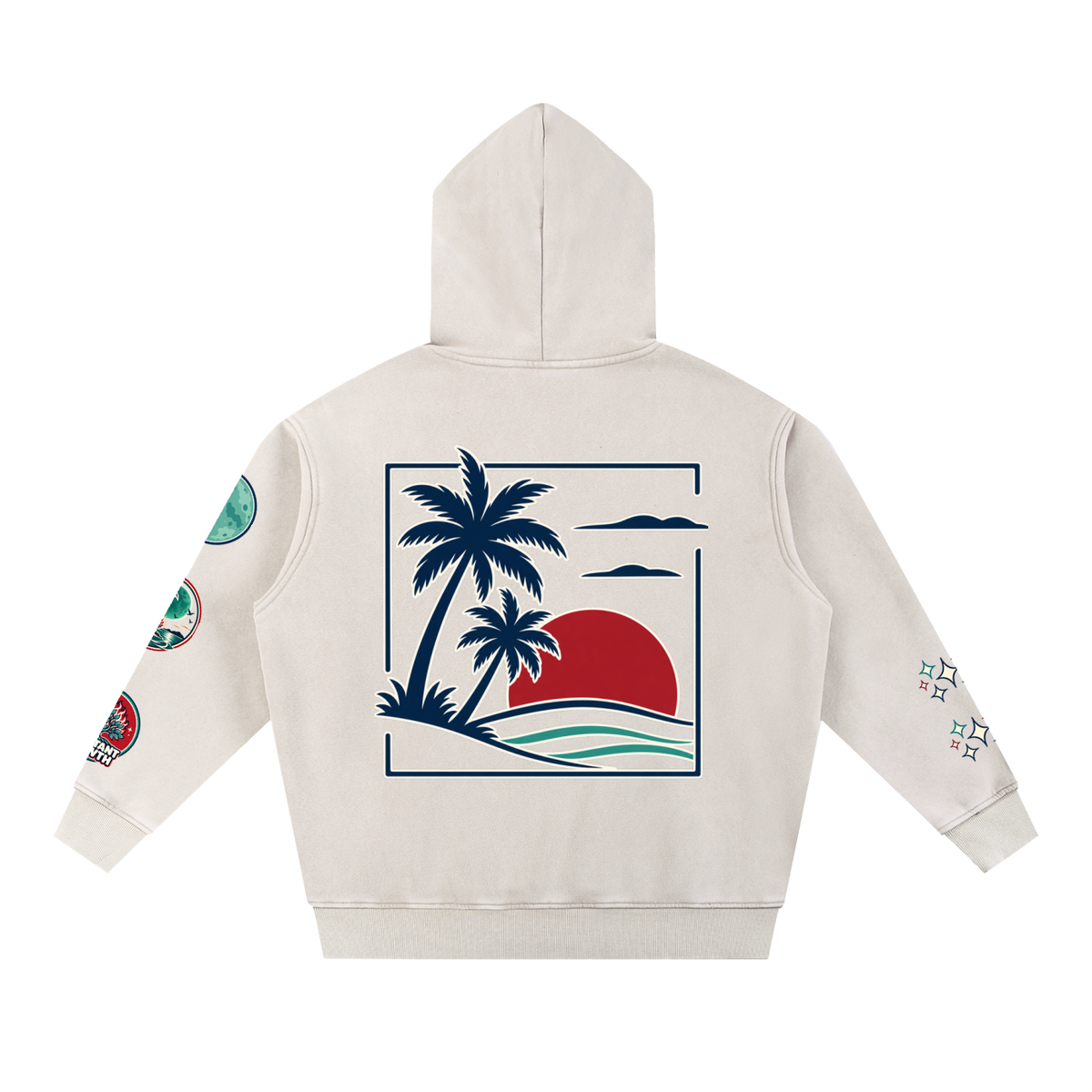 Konstant Growth Vintage — Snow Wash Fleece Oversize Hoodie