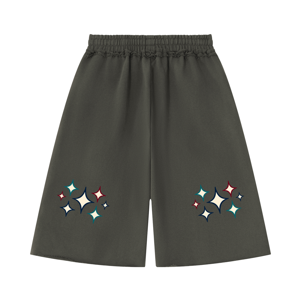 Unisex Heavyweight Raw Edge Shorts ODMPOD