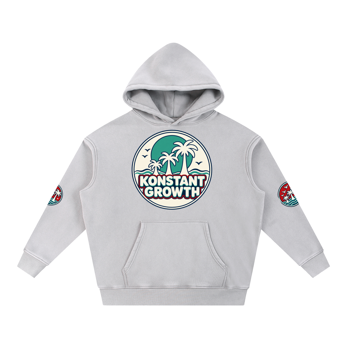 Snow Wash Fleece Oversize Hoodie ODMPOD
