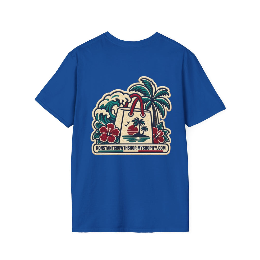 Clean Surf Vibes T-Shirt — Retro Beach Graphic Tee