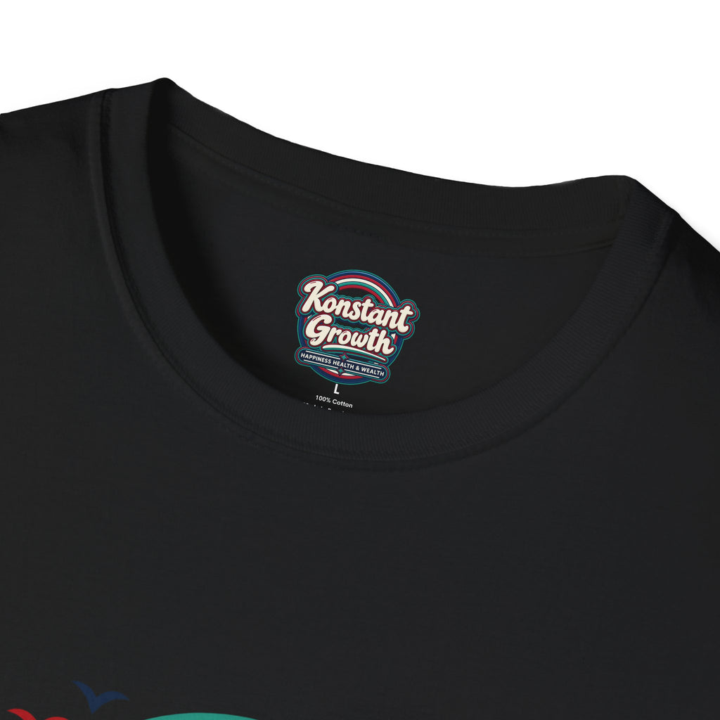 Konstant Growth Palm Tree T‑Shirt — Tropical Motivational Graphic Tee