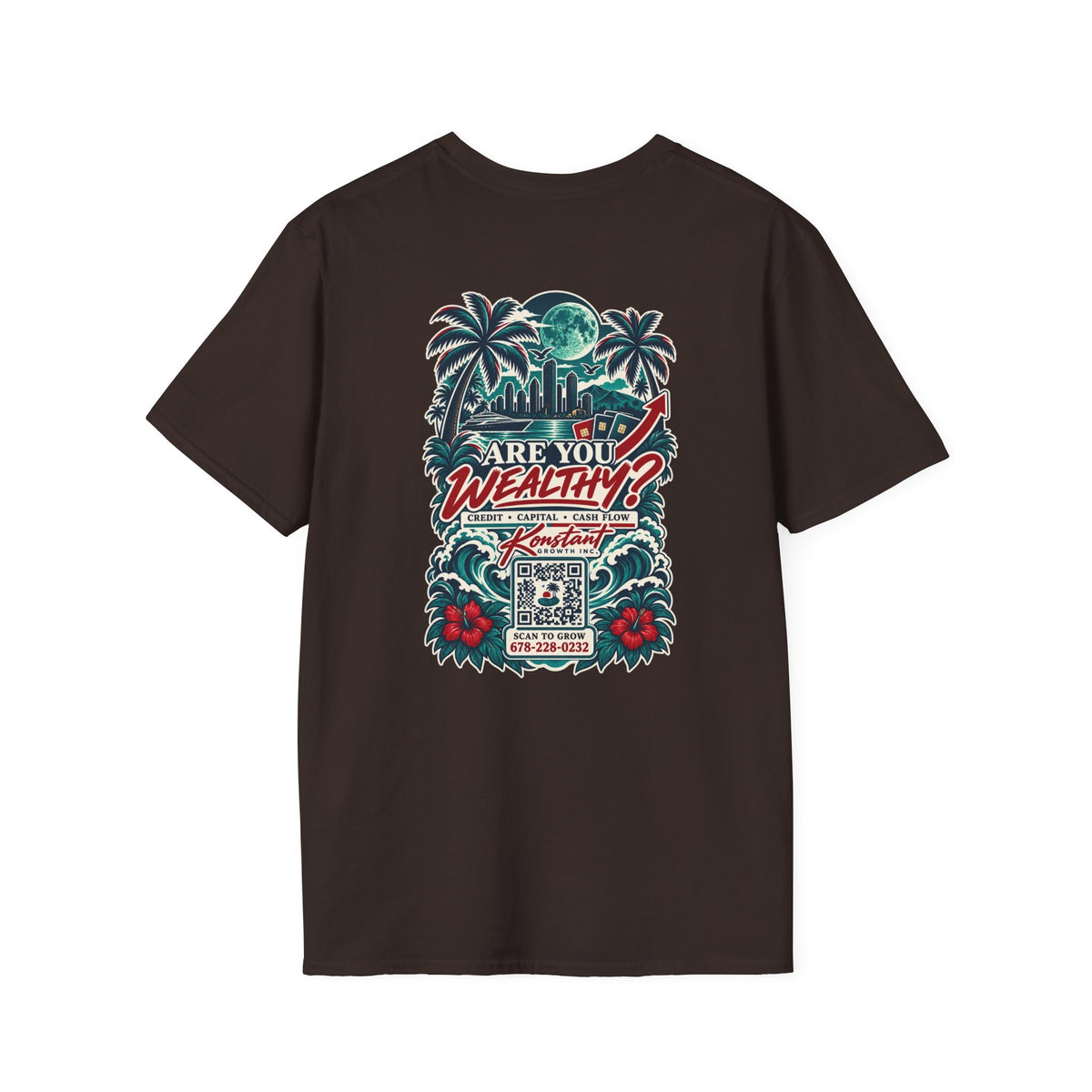 Copy of Konstant Growth 'Healthy Life, Wealthy Business' T-Shirt