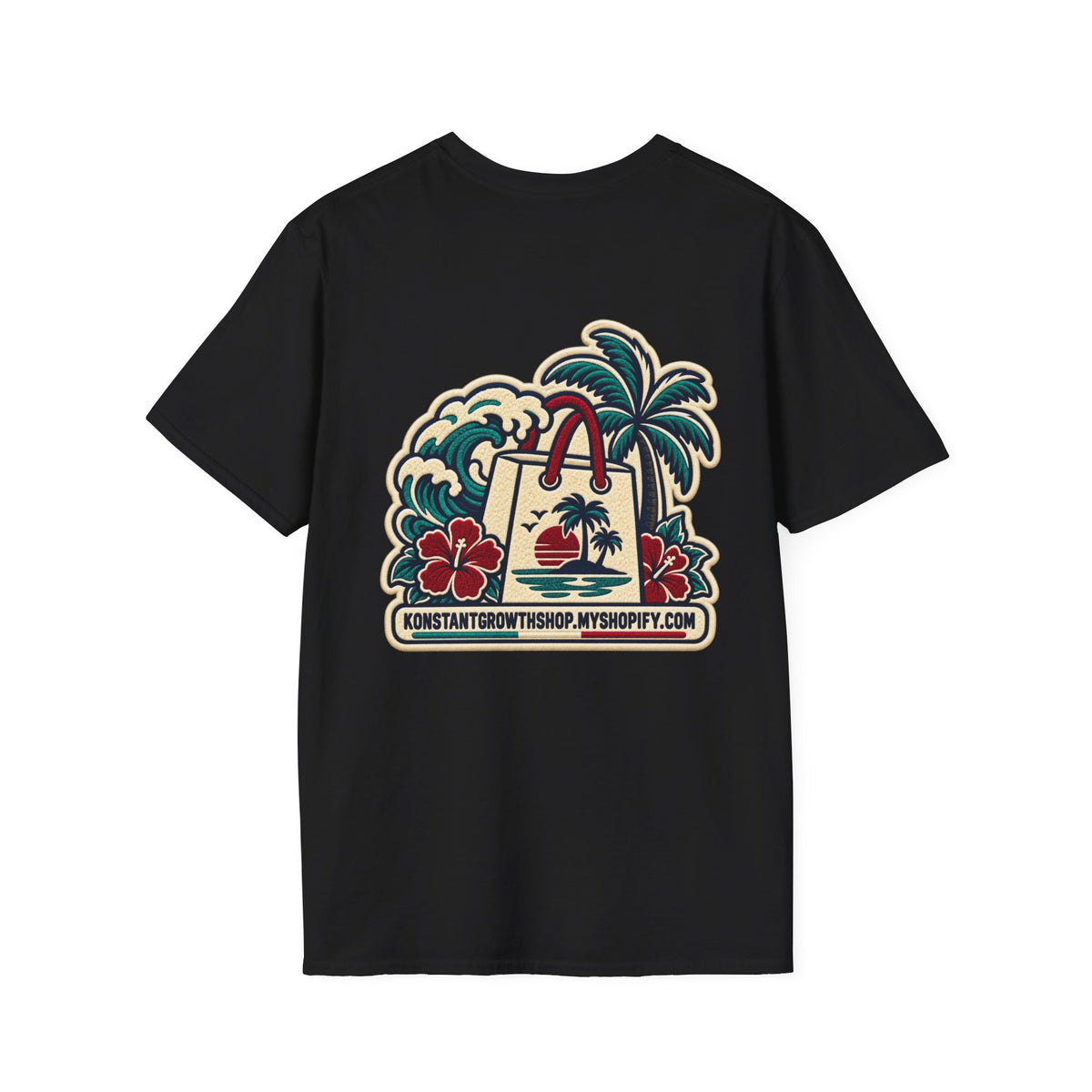 Clean Surf Vibes T-Shirt — Retro Beach Graphic Tee Printify