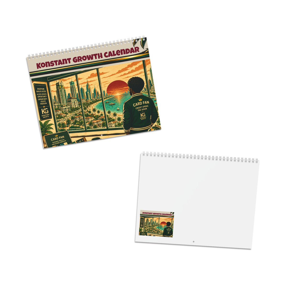 Konstant Growth 2027 Entrepreneur Calendar | CEO Productivity & Goal Planner