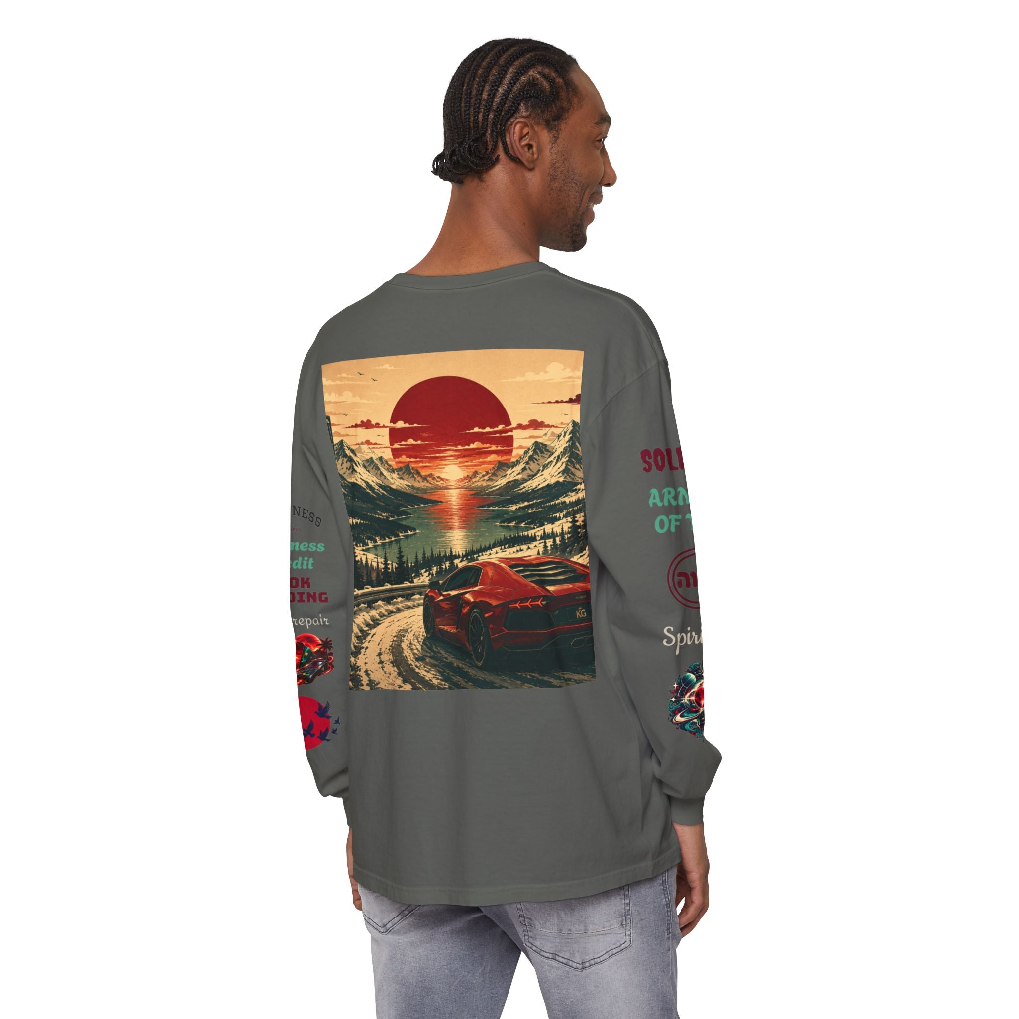Konstant Growth Vintage Wash Long Sleeve | Premium Entrepreneur T-Shirt