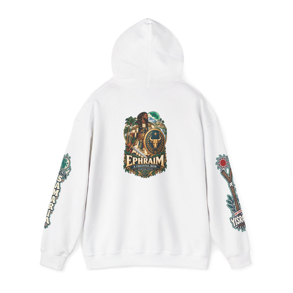 Ephraim Hoodie — Vintage Crest Graphic Hooded Sweatshirt