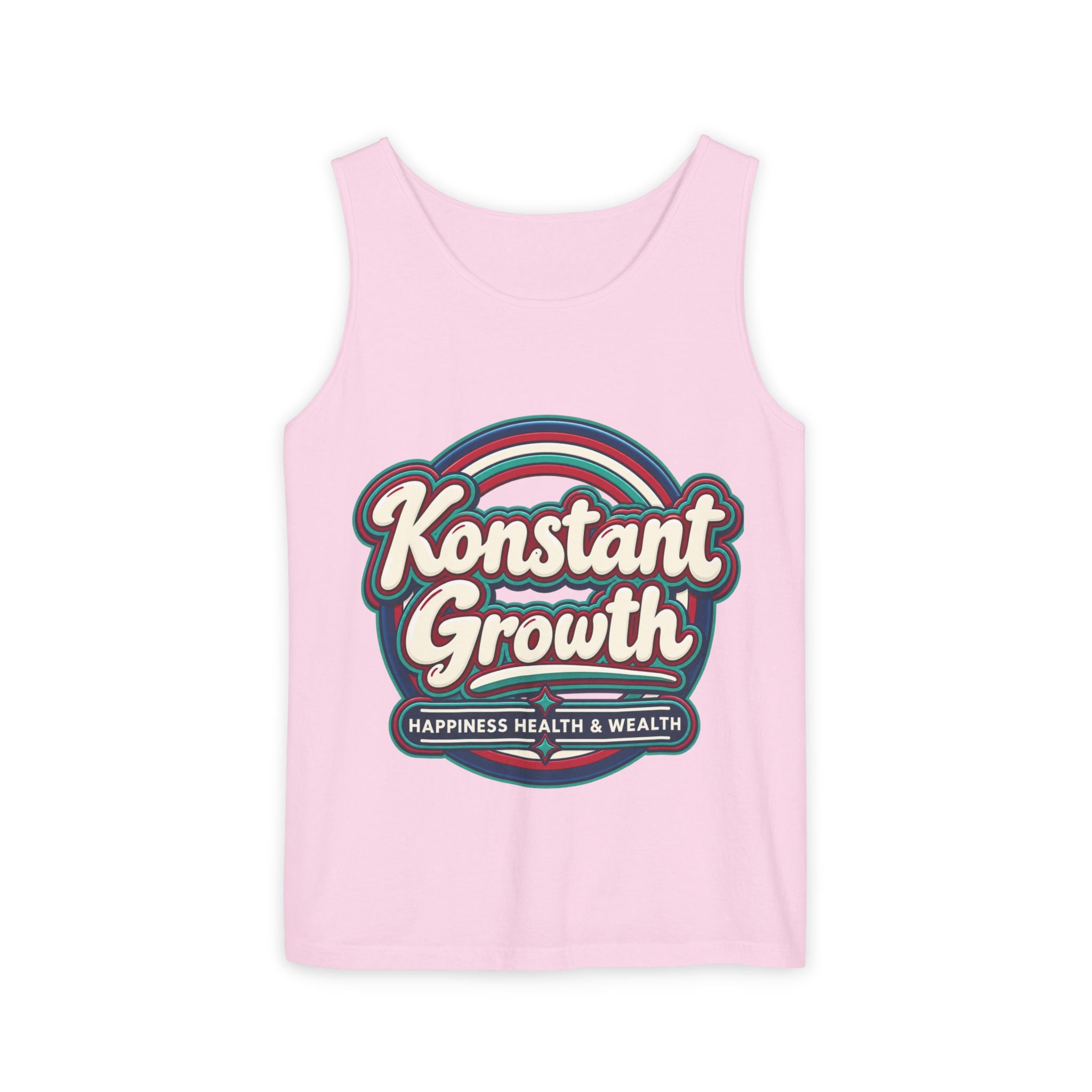 Konstant Growth tropical moon illustration Tank Top | motivational graphic