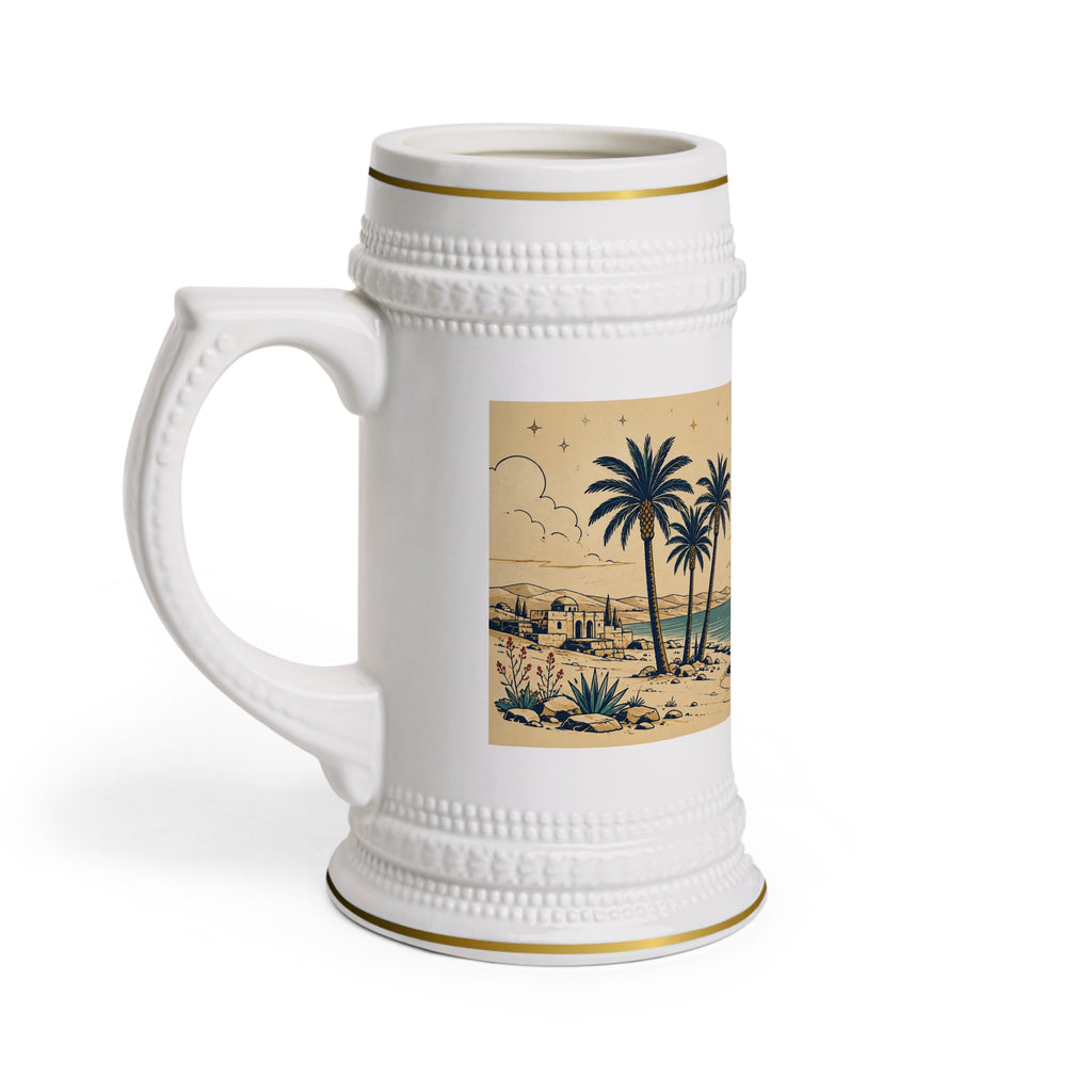 Konstant Growth Ancient Sunset Coast 22oz Ceramic Stein