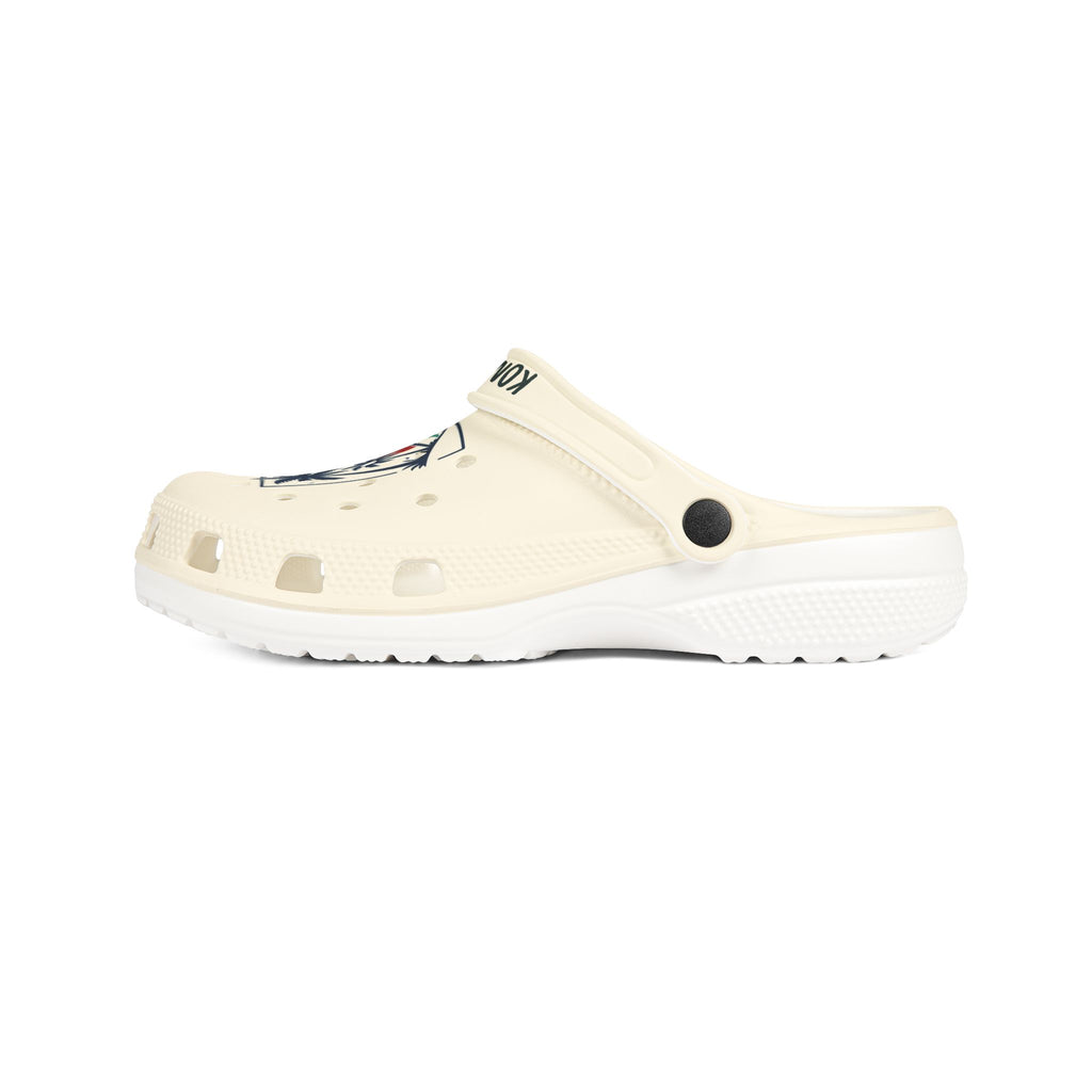 Sunset Palm Can Graphic Clogs EVA Foam Shoes | Beachy Tropical Vibes