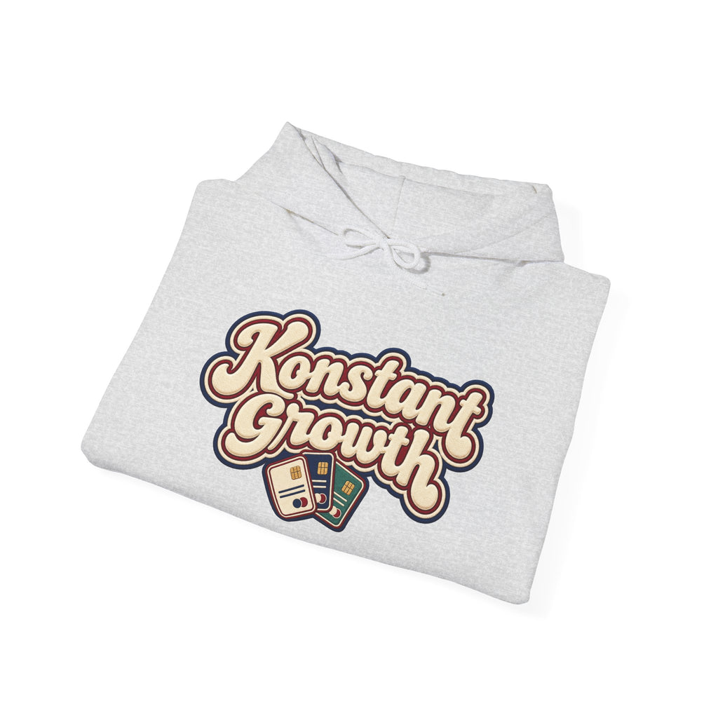 Konstant Growth Hoodie — Retro Palm Tree Graphic Sweatshirt