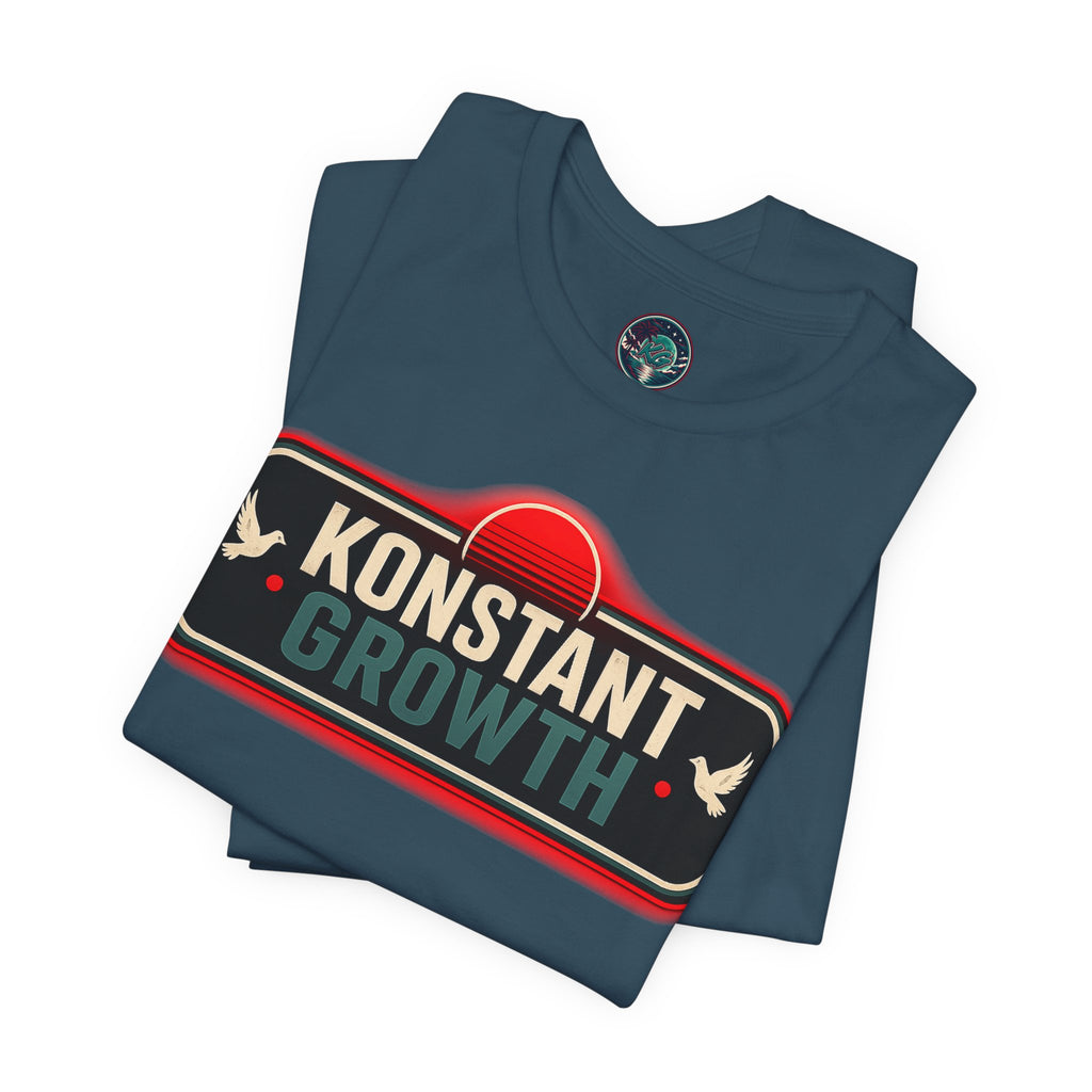 Konstant Growth Logo Tee | Joshua 1:9 Inspirational Fear Of Yahweh