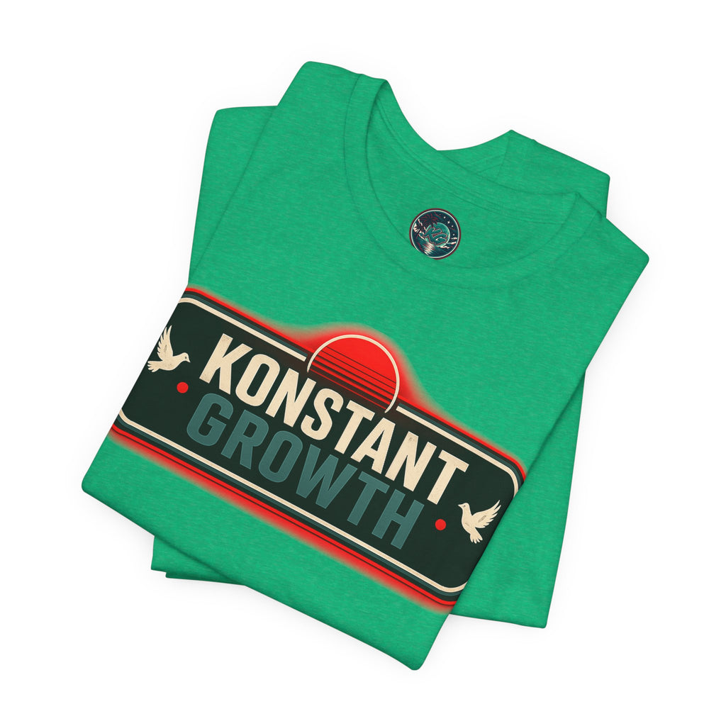 Konstant Growth Logo Tee | Joshua 1:9 Inspirational Fear Of Yahweh