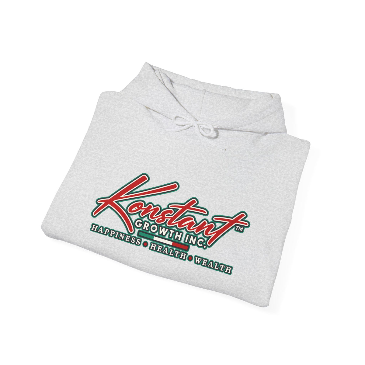 Tropical Graphic Hoodie — "Konstant Growth" Sunset Beach Pullover