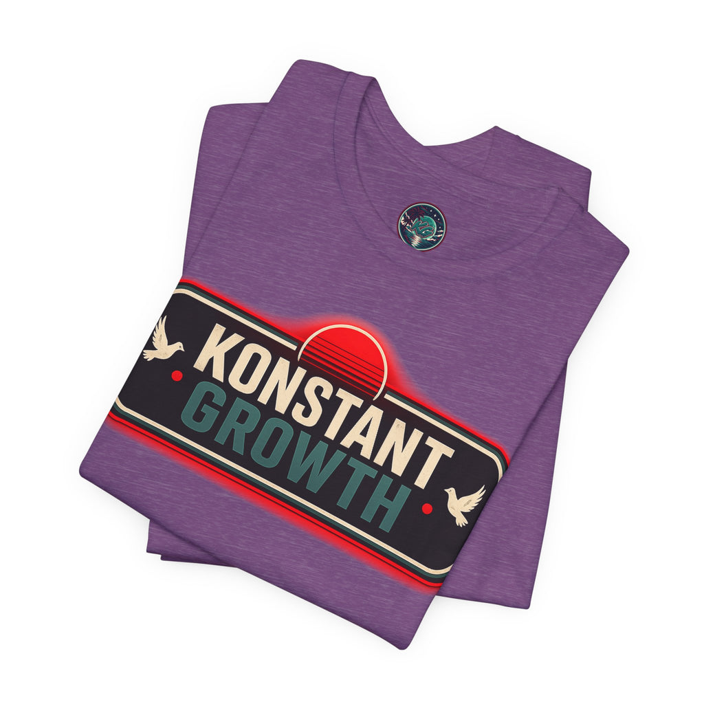 Konstant Growth Logo Tee | Joshua 1:9 Inspirational Fear Of Yahweh