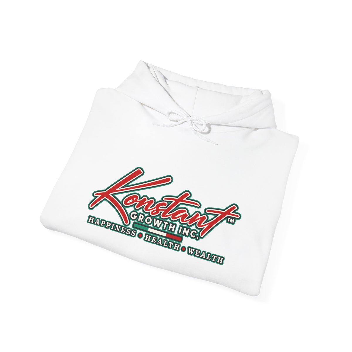 Tropical Graphic Hoodie — "Konstant Growth" Sunset Beach Pullover