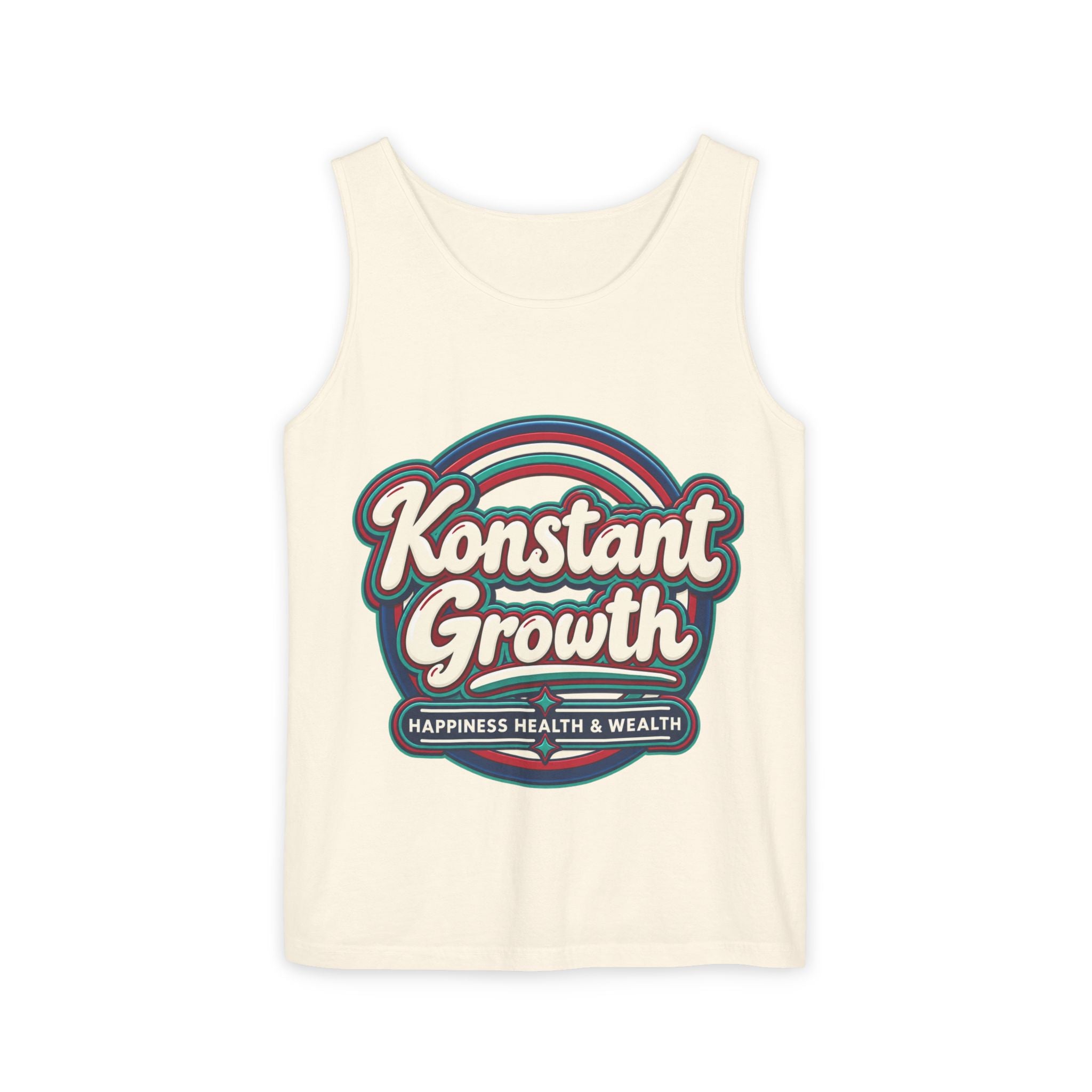 Konstant Growth tropical moon illustration Tank Top | motivational graphic