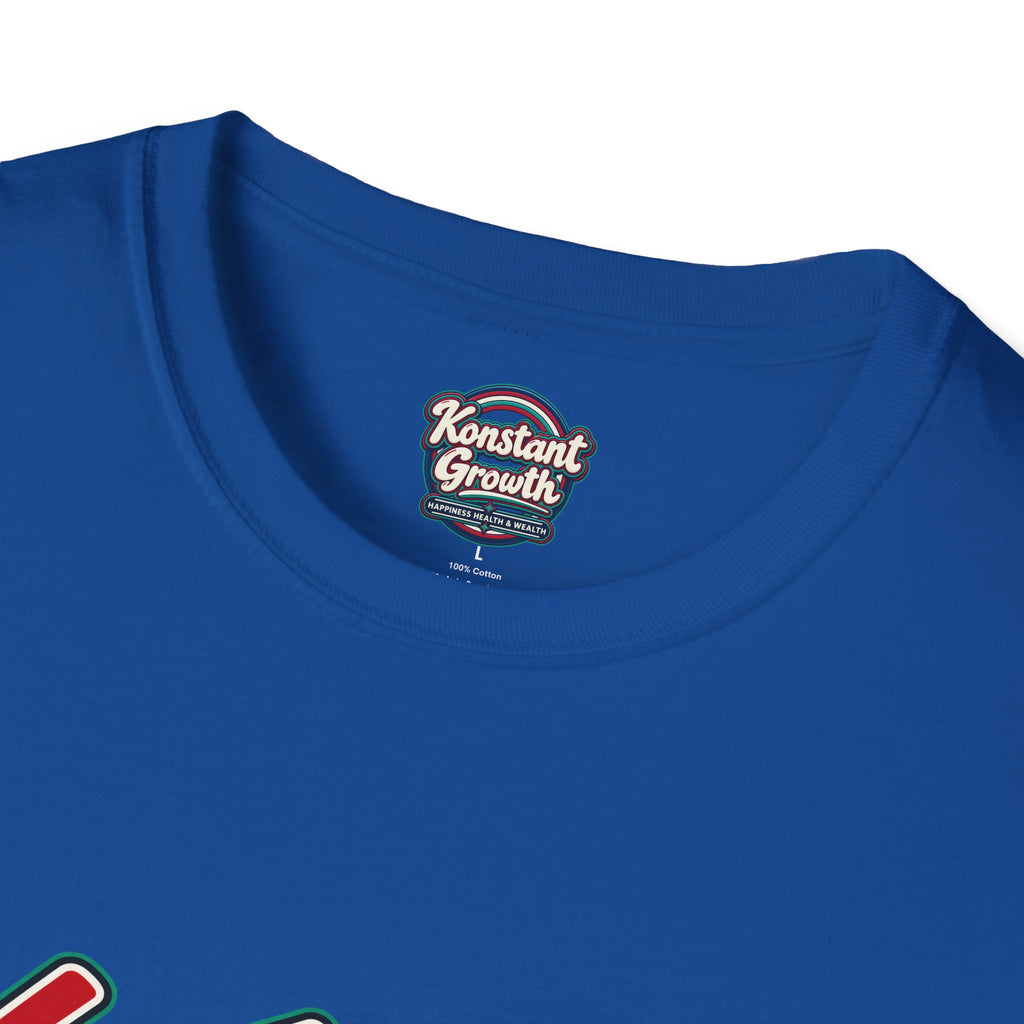 Konstant Growth 'Happiness Wealth Wealth' Graphic T-Shirt