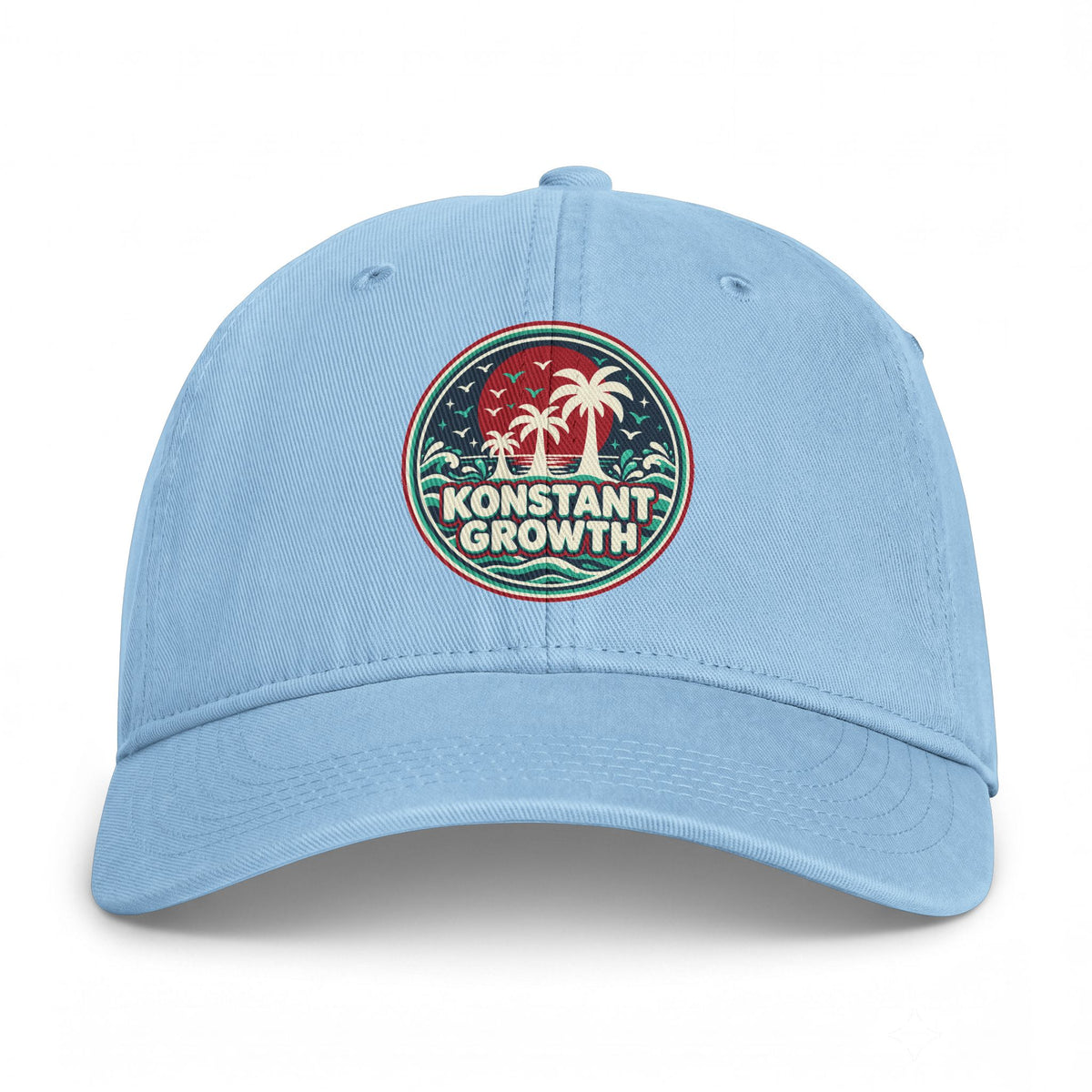 Copy of Konstant Growth Palm Hat — Coastal Vintage Baseball Cap Printify