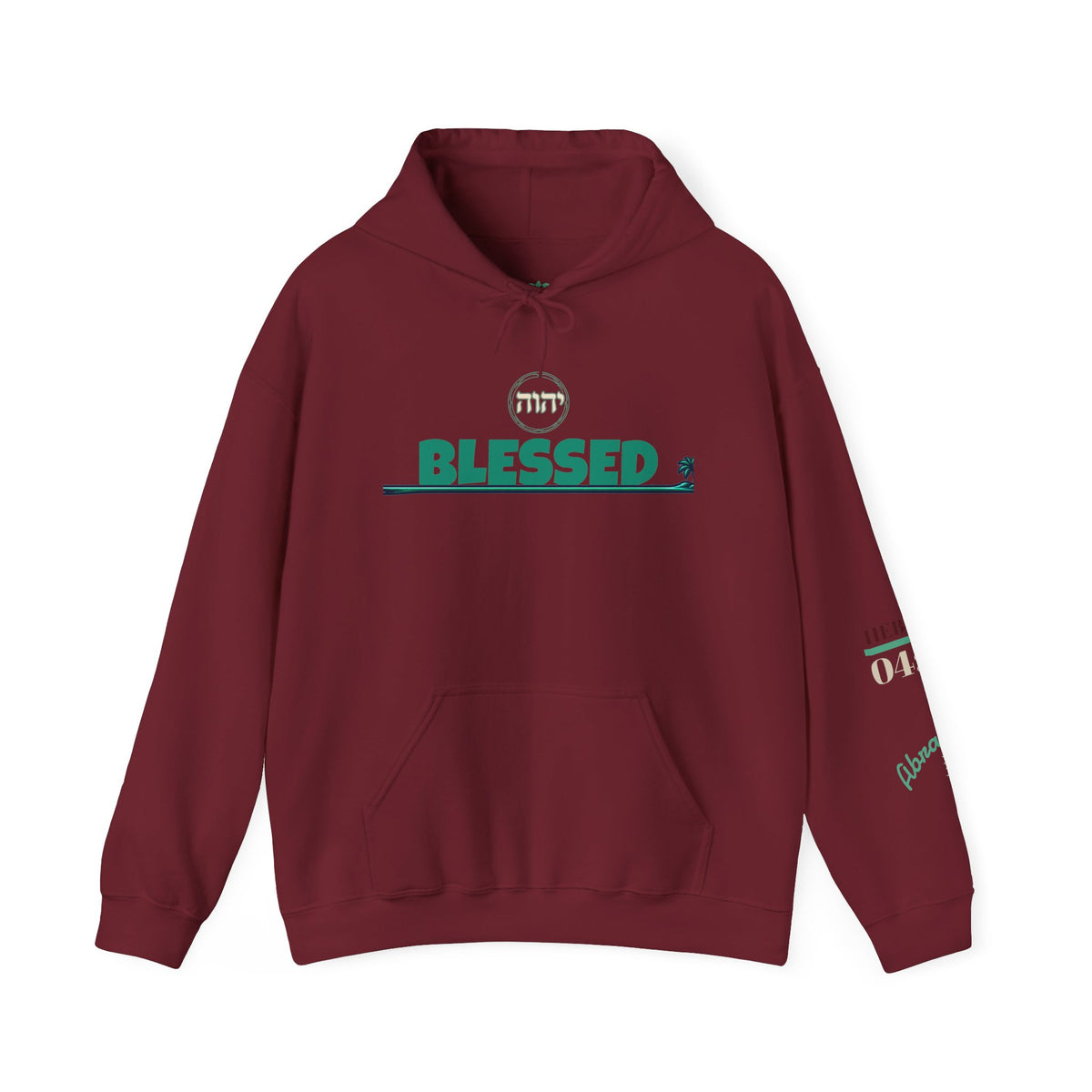 Blessed Surf Hoodie — Palm-Wave Graphic Edition II Printify