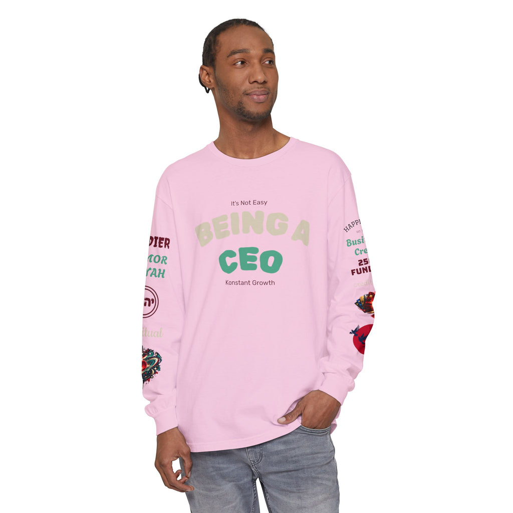Konstant Growth Vintage Wash Long Sleeve | Premium Entrepreneur T-Shirt