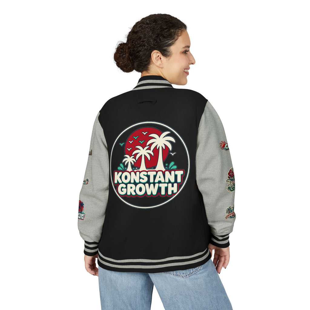 Konstant Growth Letterman Jacket Printify