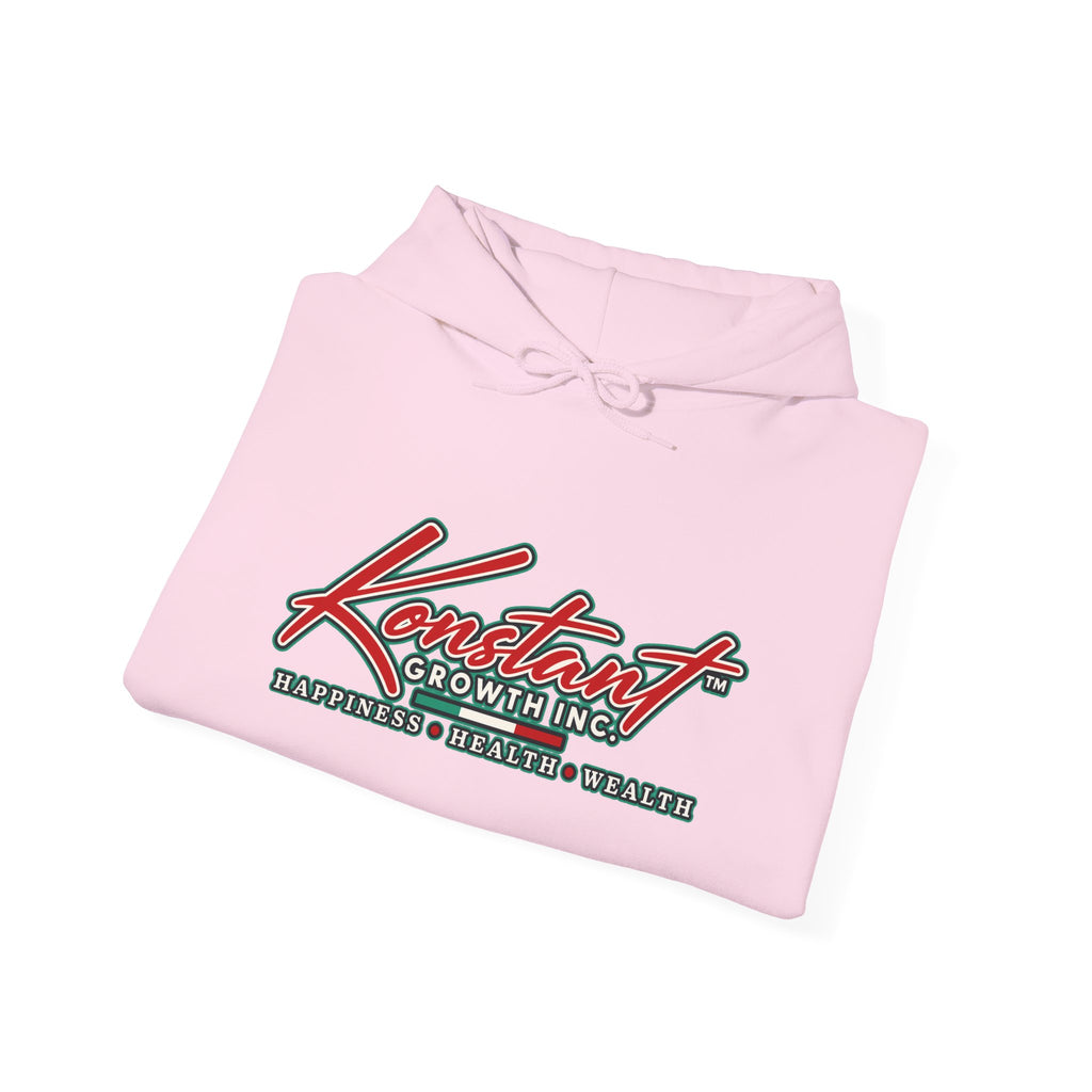 Tropical Graphic Hoodie — "Konstant Growth" Sunset Beach Pullover