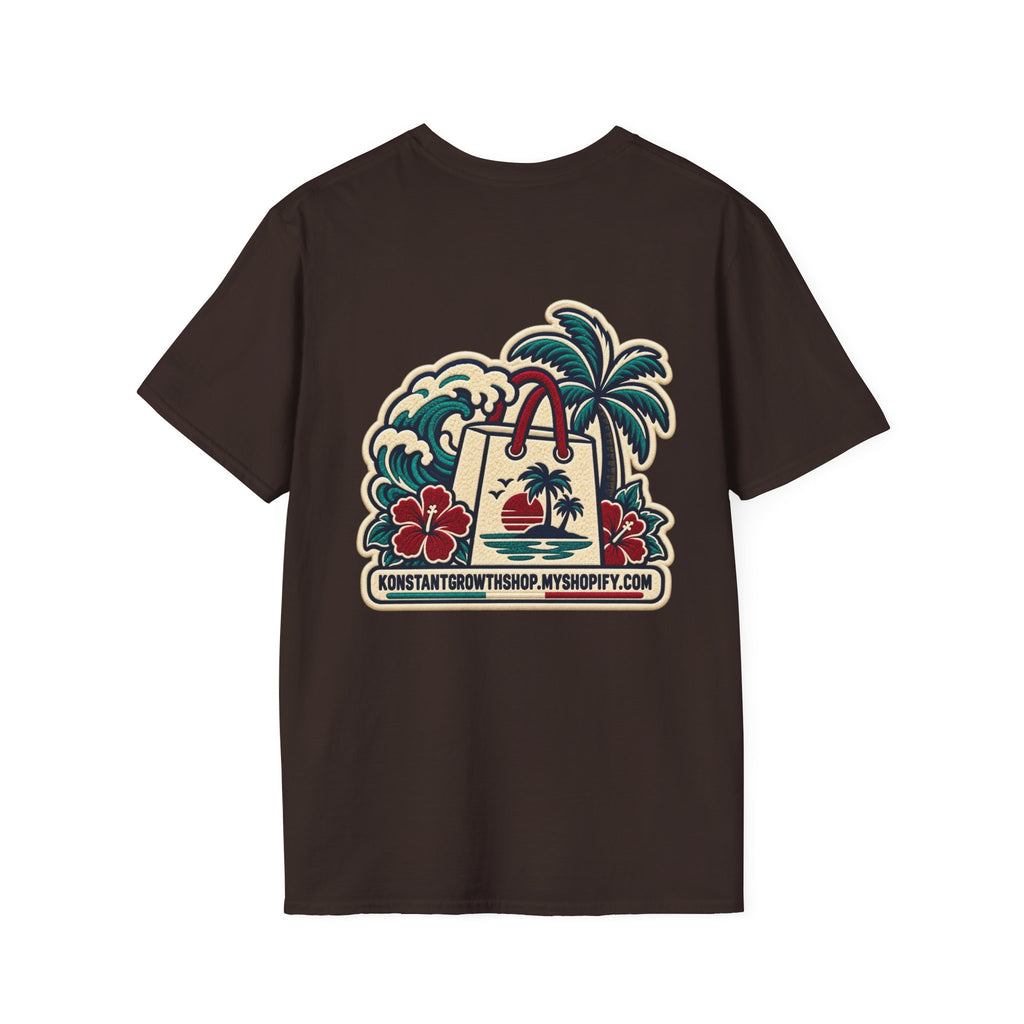 Clean Surf Vibes T-Shirt — Retro Beach Graphic Tee