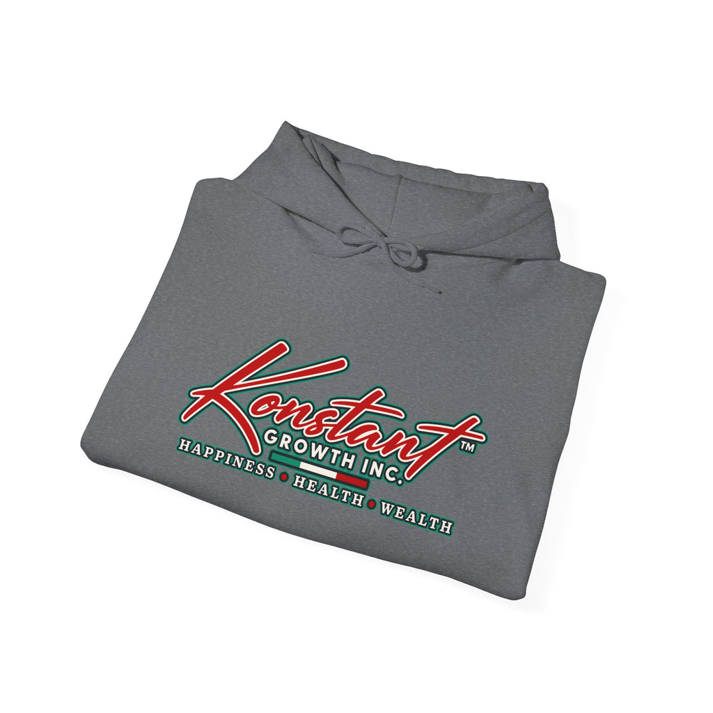 Tropical Graphic Hoodie — "Konstant Growth" Sunset Beach Pullover