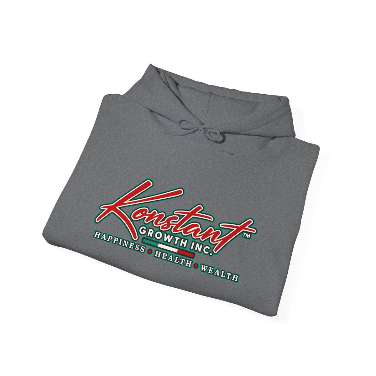 Tropical Graphic Hoodie — "Konstant Growth" Sunset Beach Pullover