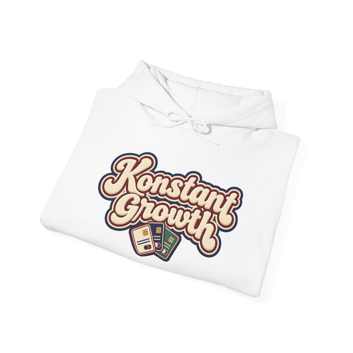 Konstant Growth Hoodie — Retro Palm Tree Graphic Sweatshirt