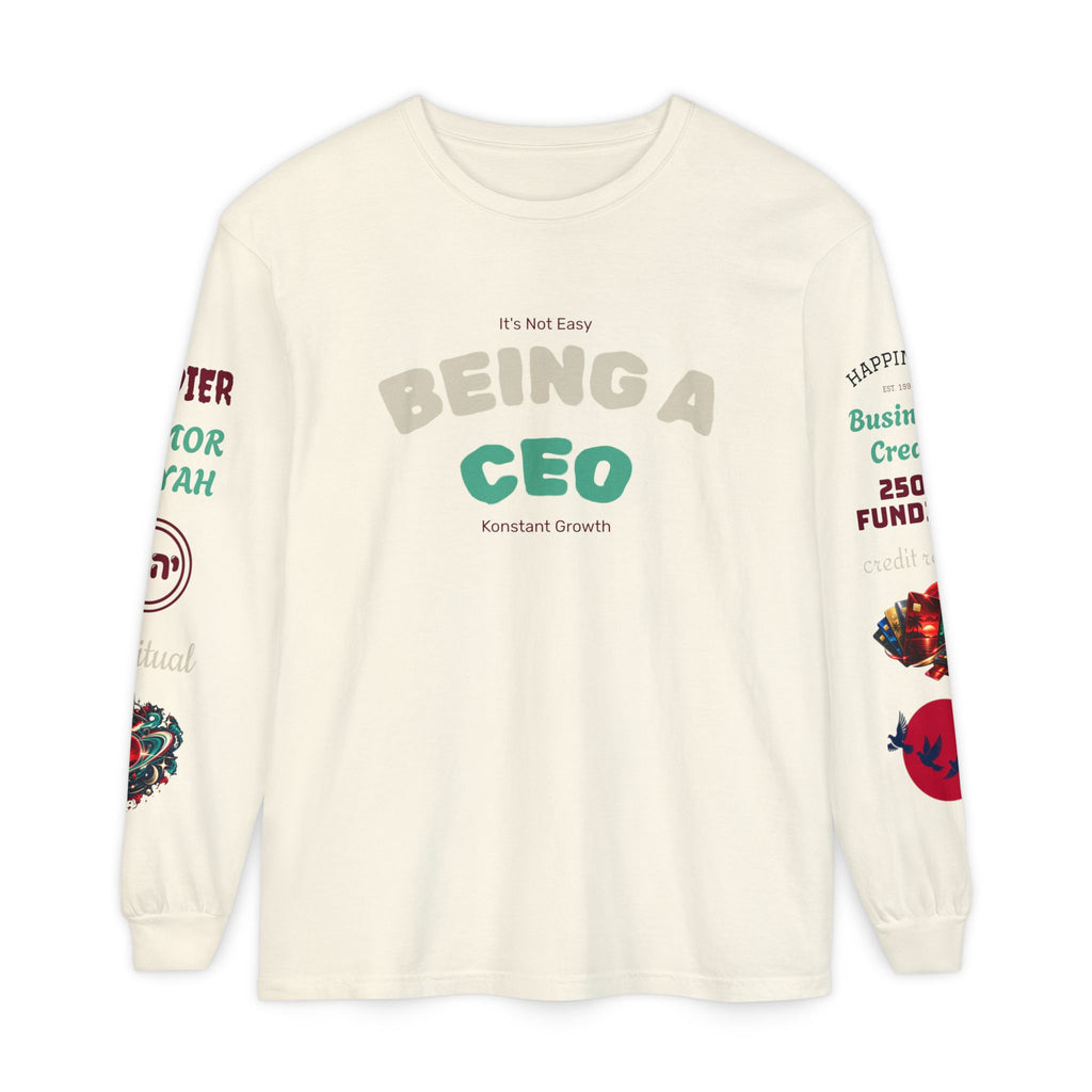 Konstant Growth Vintage Wash Long Sleeve | Premium Entrepreneur T-Shirt
