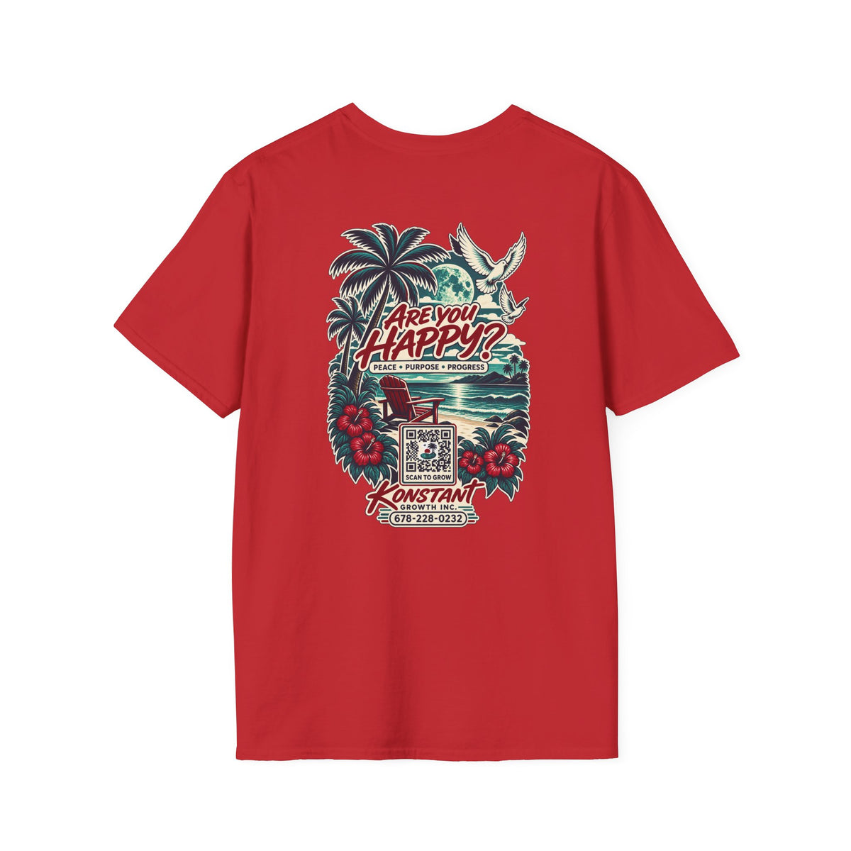 Copy of Copy of Copy of T-Shirt — 'Fund Your Freedom' Retro Graphic Tee (Konstant Growth Co.)