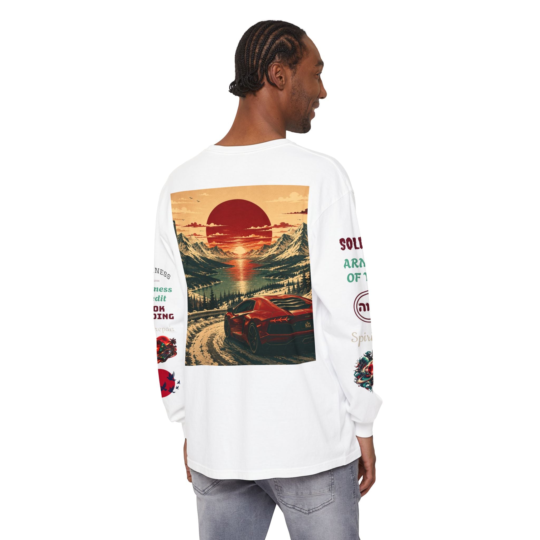 Konstant Growth Vintage Wash Long Sleeve | Premium Entrepreneur T-Shirt