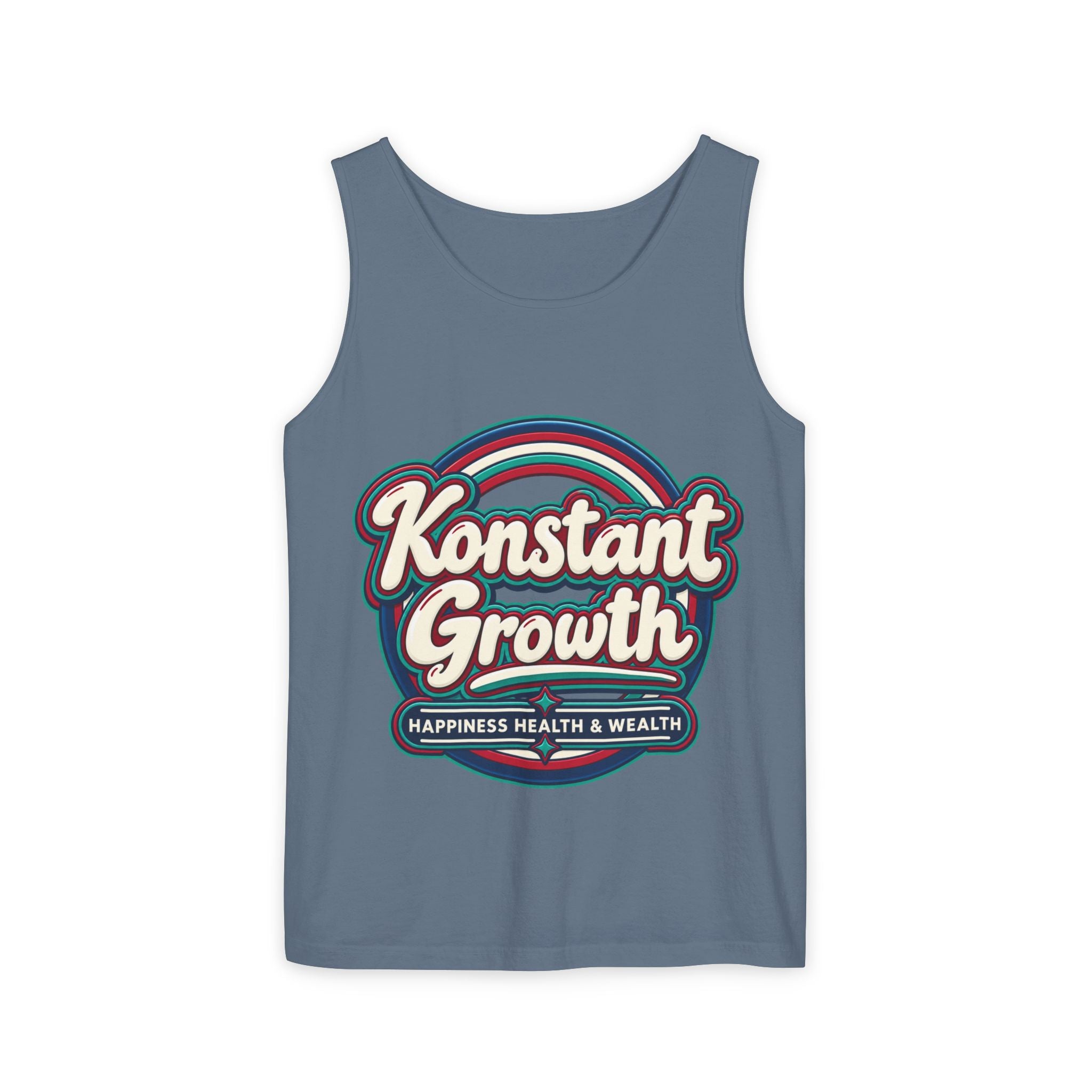 Konstant Growth tropical moon illustration Tank Top | motivational graphic