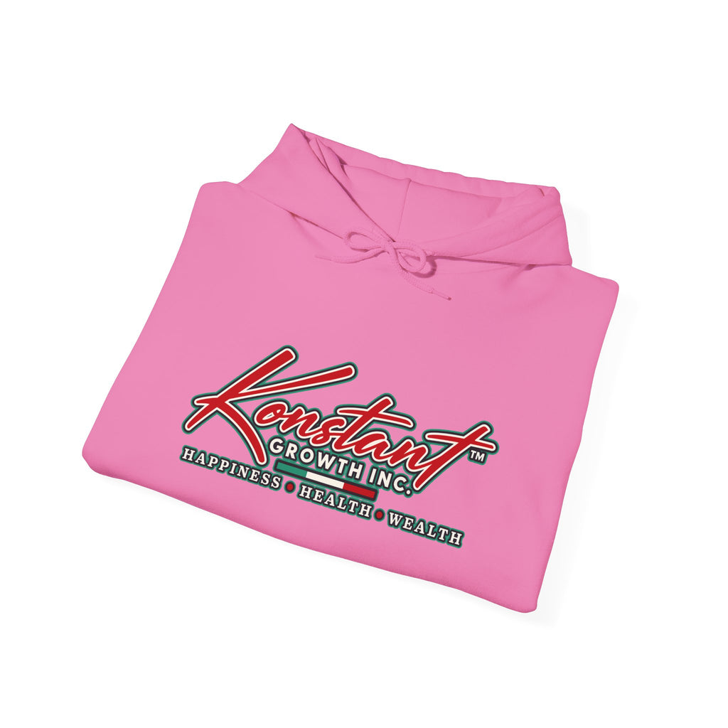 Tropical Graphic Hoodie — "Konstant Growth" Sunset Beach Pullover