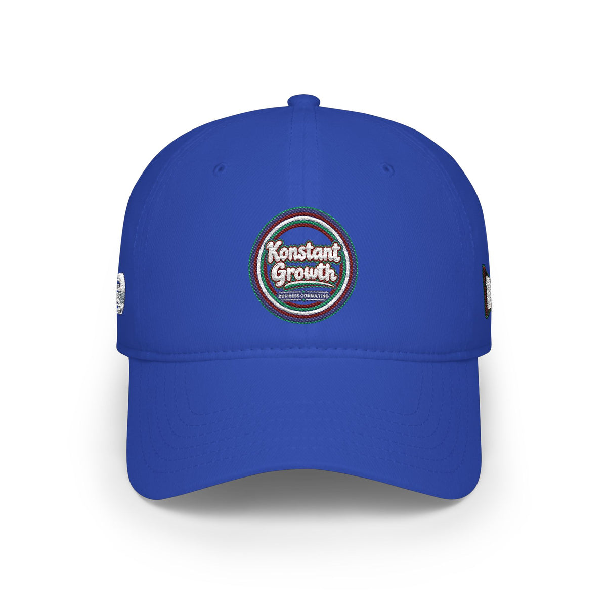 Konstant Growth Circular Logo Baseball Cap | Embroidered Badge