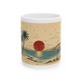 Konstant Growth Ancient Sunset Coast Ceramic Mug