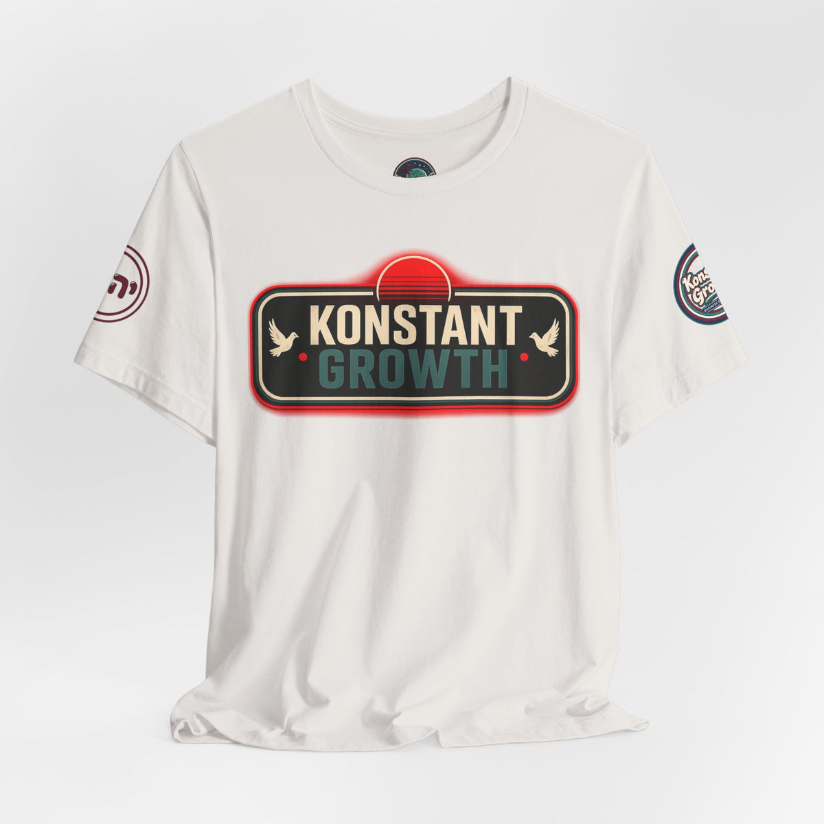 Konstant Growth Logo Tee | Joshua 1:9 Inspirational Fear Of Yahweh