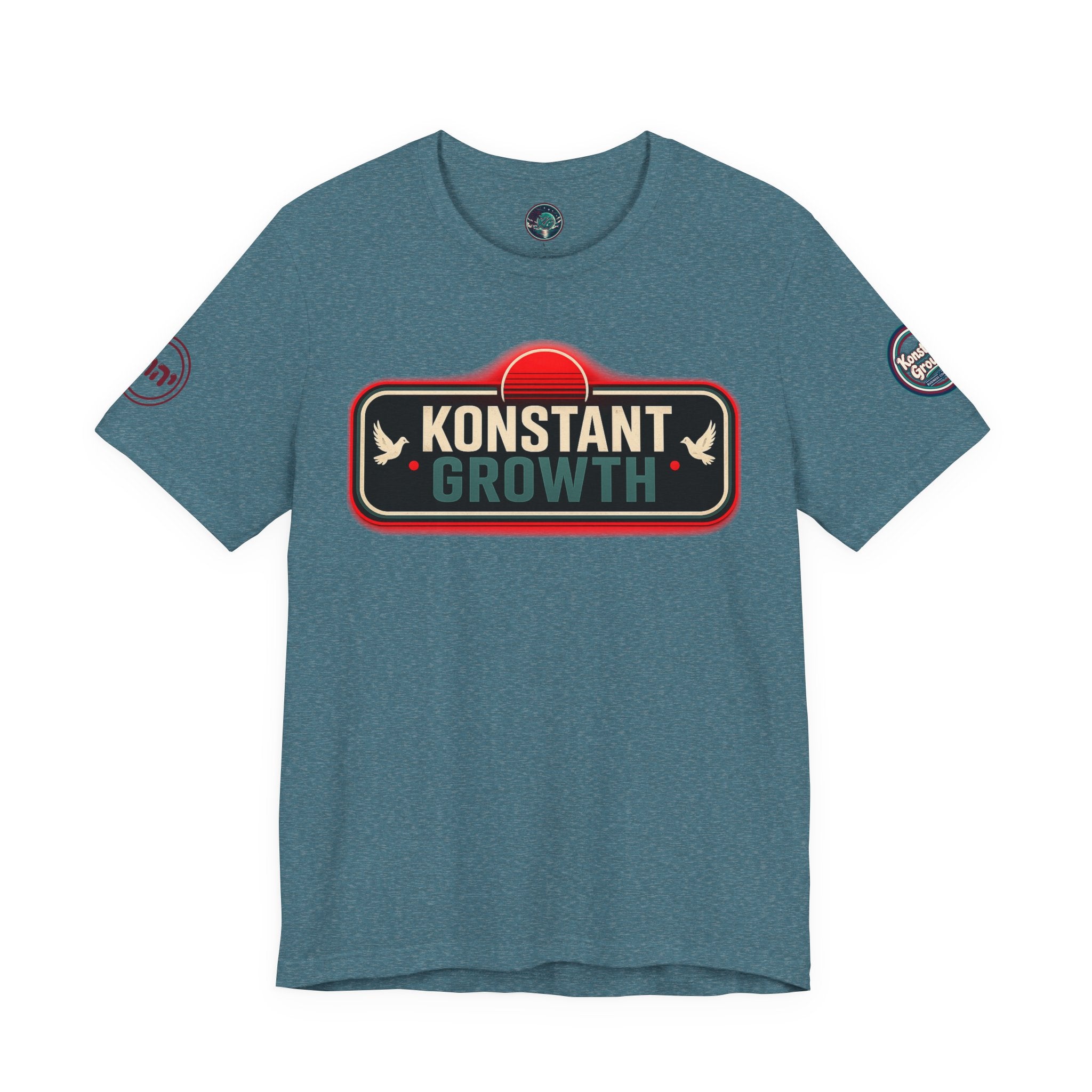Konstant Growth Logo Tee | Joshua 1:9 Inspirational Fear Of Yahweh