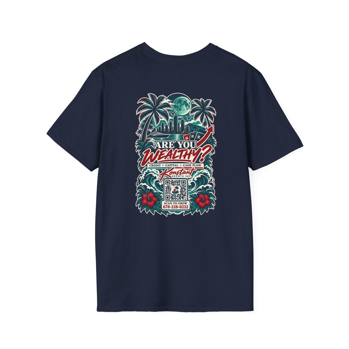 Copy of Konstant Growth 'Healthy Life, Wealthy Business' T-Shirt