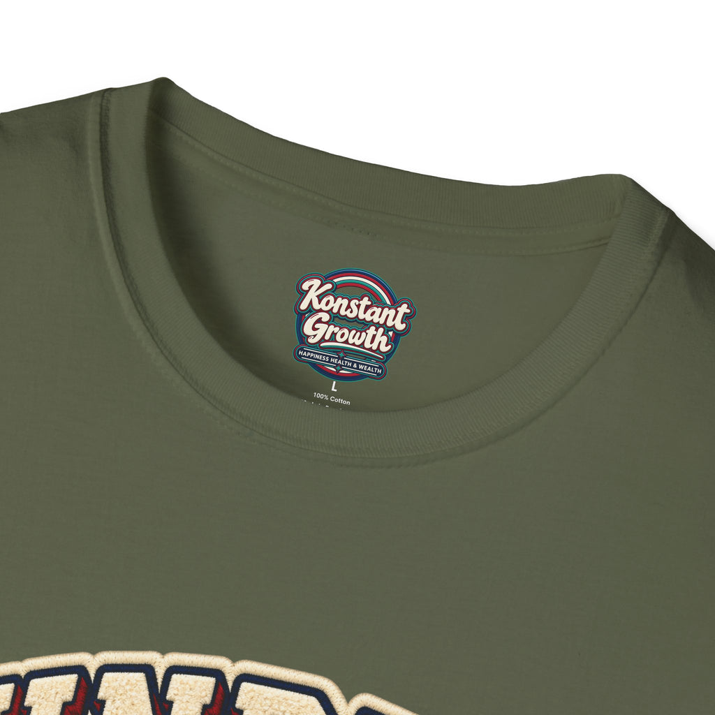 Funding Surf Crest T-Shirt — "Clean Build Fund" Retro Beach Graphic Tee