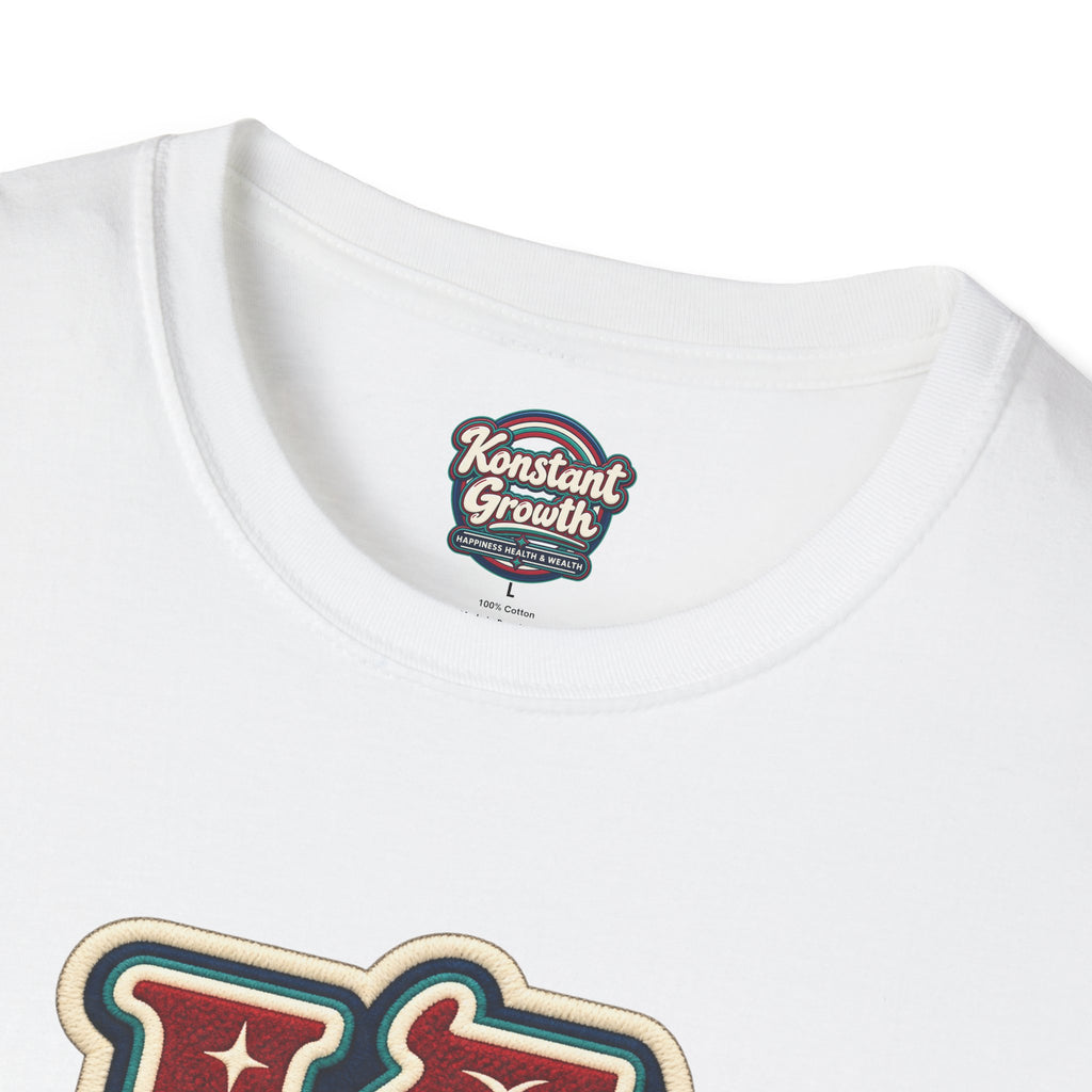 Eclipse Crest T-Shirt — Vintage Floral KG Logo