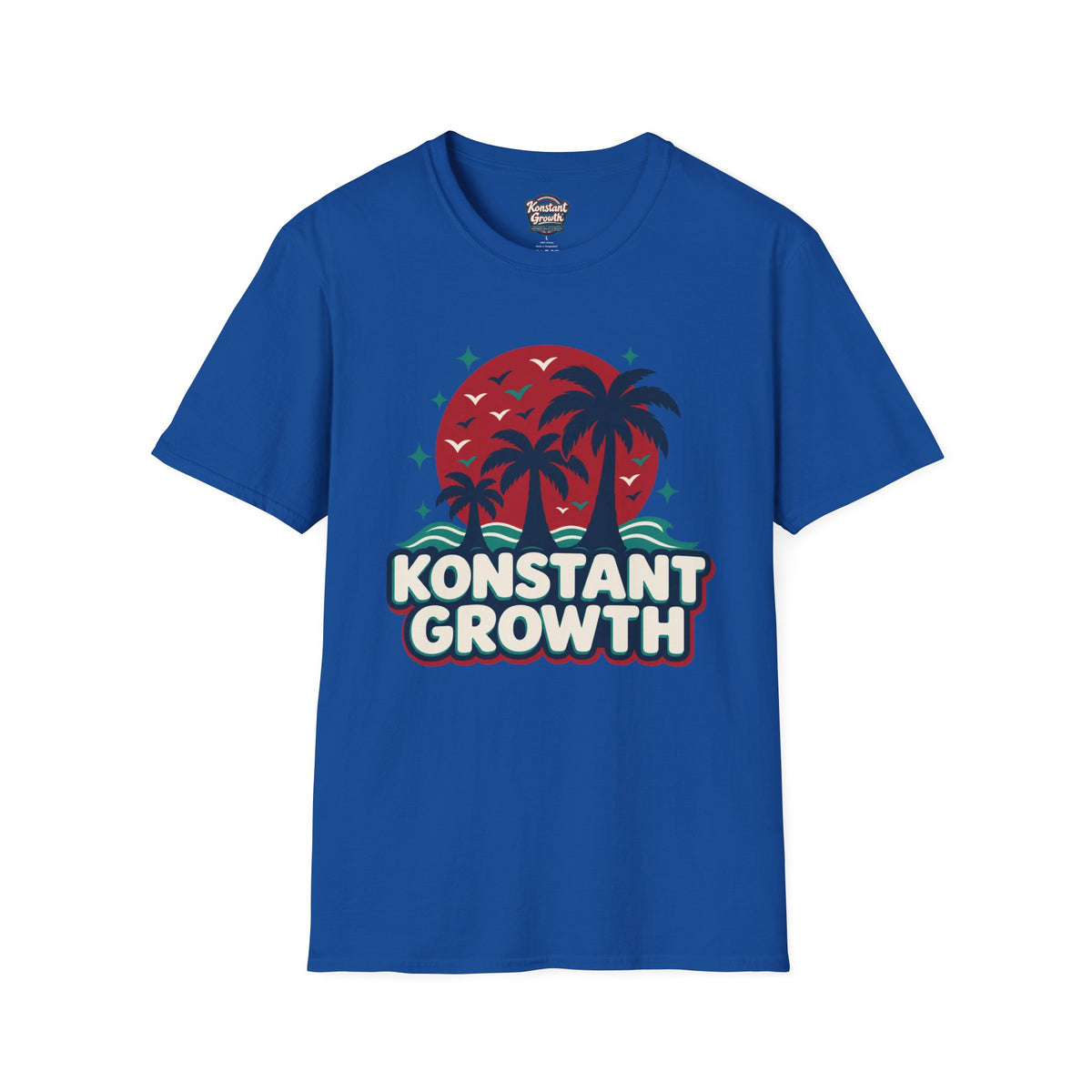Konstant Growth Tropical Palm T-Shirt Printify