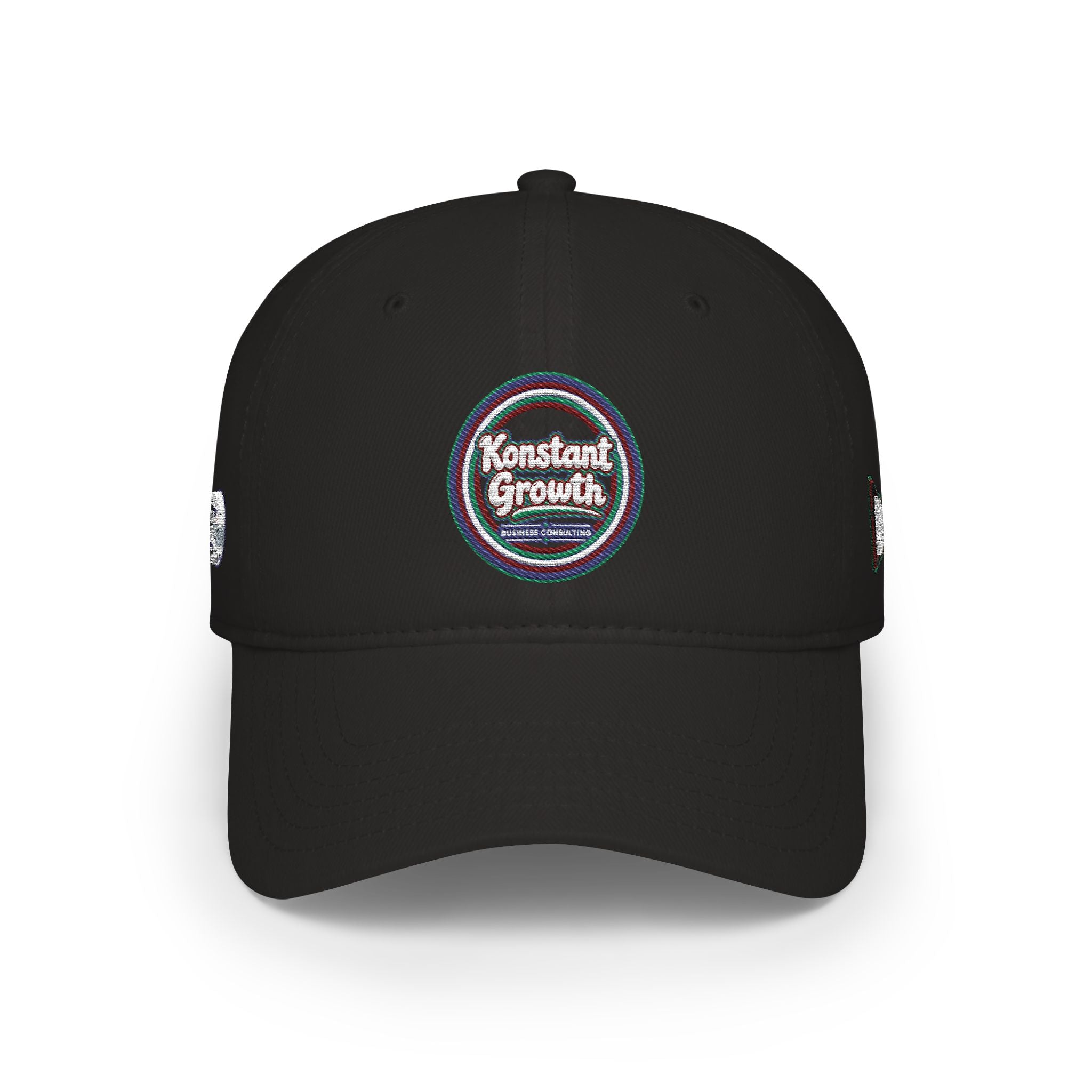 Konstant Growth Circular Logo Baseball Cap | Embroidered Badge